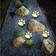 Outdoor String Lights Warm White String Light 4 Lamps