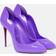 Christian Louboutin Hot Chick Patent Leather Pumps - Purple