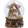 The Christmas Gift Co Nativity Scene Waterball Brown Figurine 13cm