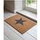 Garden Trading Star Doormat, Large-Coir Natural 60x90cm