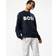 BOSS Webasic Crew Neck Sweatshirt Navy