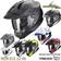 Scorpion endurohelm adf-9000 air airfit inkl. visieren ece 22.06 DESERT matt schwarz silber 57/58
