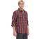 Bergans Tovdal Shirt - Amarone Red/Dark Shadow Grey Check