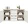 Homin 3000108 Gray/White Sideboard 160x89cm
