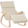 vidaXL 351073 Cream Chaise à Bascule 88cm