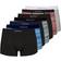 Paul Smith Men's 7-Pack Mixed Cotton-Stretch Trunks BLACK