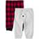 The Children's Place Baby's Bear Pants 2-pack - Classicred