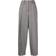 Ganni Herringbone Suiting Relaxed Pleated Pants - Frost Grey
