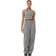 Ganni Herringbone Suiting Relaxed Pleated Pants - Frost Grey