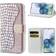 MTP Products Croco Bling Series Samsung Galaxy S21 5G Plånboksfodral Roséguld