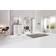 Homin Wardrobe Panel White Klädhängare 82x115cm