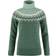 Fjällräven Övik Knit Roller Neck W - Deep Patina/Misty Green