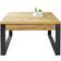 Novel 75x75x42cm Black/Oak Coffee Table 75x75cm