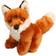 Living Nature Stofftier Fuchs Sitzend 15cm