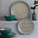 Dunelm Global Teal 12 Dinner Set 12pcs