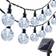 Moxled Solar Garden White String Light 60 Lamps