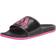 adidas Adilette Comfort - Black/Lucid Fuchsia/Gold Metalli