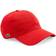 Lacoste Unisex Organic Cotton Twill Logo Cap Red