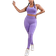 Shein Yoga Basic Plus Solid Sports Set