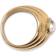 Amina Muaddi Jahleel Ring - Gold/Transparent