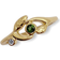 Lind 2023 Year Ring - Gold/Green/Diamond
