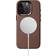 Woodcessories iPhone 15 Bio Leather Case MagSafe Kompatibel Brun