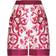 Dolce & Gabbana Majolica Print Silk Short - Pink/White