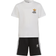 Adidas Originals Trefoil Shorts and Tee Set - White