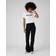 Wrangler Jeans Flare - Svart