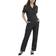 Dickies Tuta Flex A Maniche Corte Donna Nero