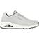 Skechers Uno Stand on Air Sneaker - Light Gray/Black Trim