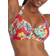 Pour Moi Heatwave Halter Bikini Top Red Floral