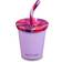 klean-kanteen Children's Straw Lid Steel Cup Crocus Petal 296ml