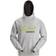 Snickers Logo hoodie 2845, Grey melange