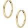 Fossil All Stacked Up Hoop Earrings - Gold/Silver