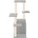vidaXL Albero Per Gatti Con Tiragraffi In Sisal Grigio Chiaro 97.5 cm Cod MXL