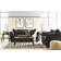 Ashley Darcy Black Sofa 89" 3 Seater