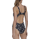 Adidas Women's Allover Print Swimwear - Black