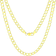 Cuban Curb Link Chain - Gold