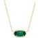 Kendra Scott Elisa Pendant Necklace - Gold/Emerald Cats Eye