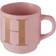 Premier Housewares Signet Pink H Letter Cup & Mug