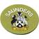 I Luv LTD Saunders English Family Surname Cork Backed Coaster 4pcs