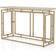 Furniture of America Teza Contemporary Gold Champagne Console Table 15.8x47.2"