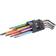 Bahco Long Coloured L-Key Torx Screwdriver