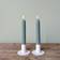 Deluxe Homeart Stick Sage Green LED-ljus 15cm 2st