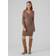 Vero Moda Damen VMHOLLYREM LS V-Neck Dress GA NOOS Kleid, Brown Lentil