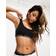 Calvin Klein Modern Seamless Racerback Bral Black