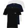 HUGO BOSS Men's Classic T-shirt 3-pack - Light white/Blue Navy/Earth Black