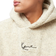 Karl Kani Metal Signature Teddy Os Hoodie - Off white