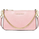 Michael Kors Jet Set Medium Saffiano Leather Crossbody Bag - Powder Blush